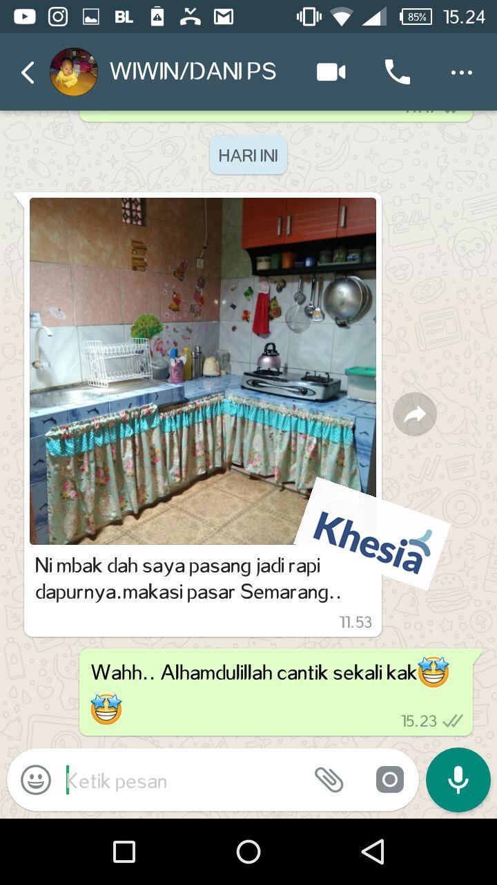 Model Gorden  Cantik  Khesia Untuk Dapur  Rumah Bunda Wiwin